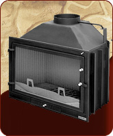 Чугунная каминная топка ОПТИМА 700 Ш