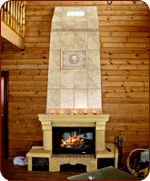 монтаж каминов, монтаж дымоходов, монтаж печей